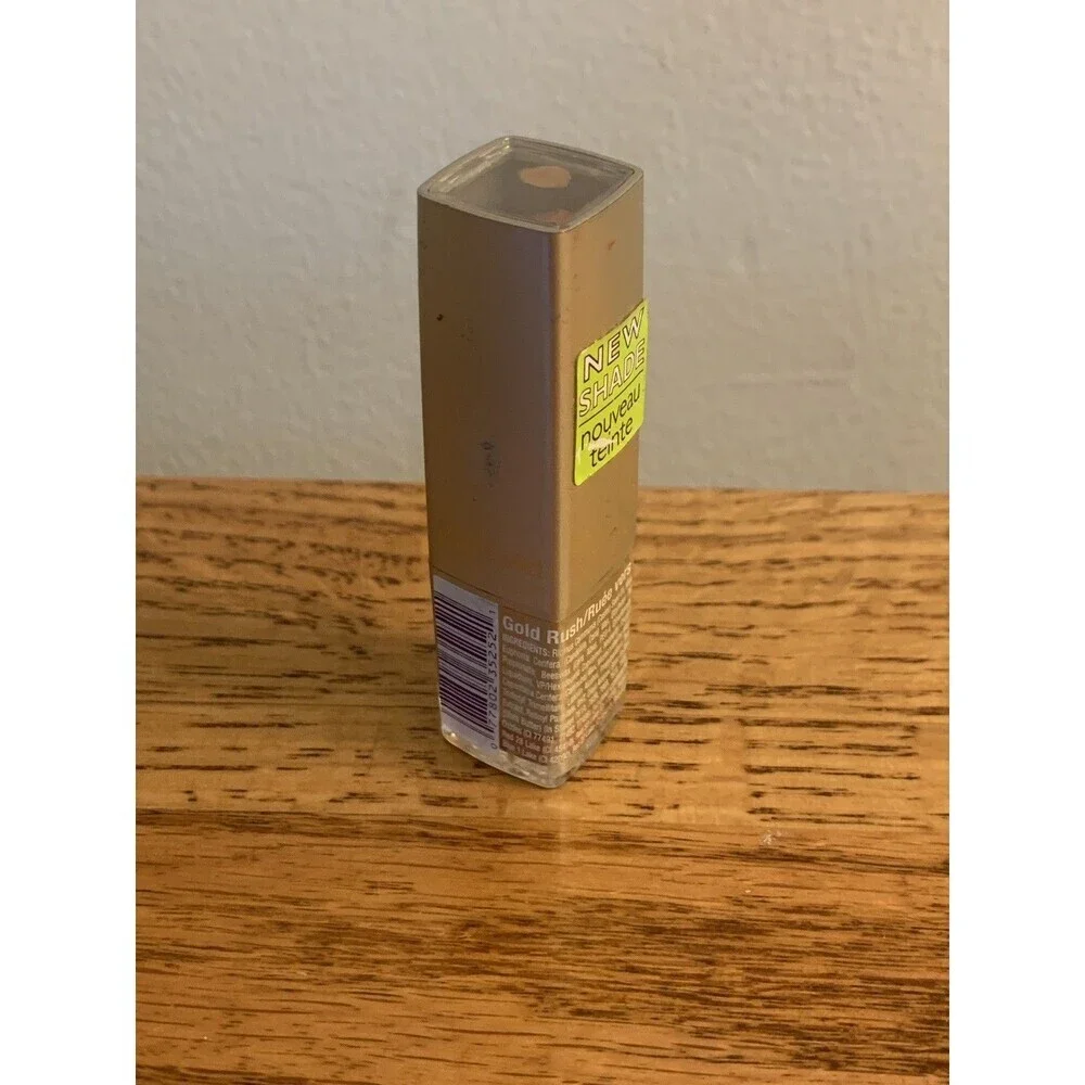 WET N WILD Mega Colors Lipstick - 770A GOLD RUSH Very Rare y2k *SEE PHOTOS*